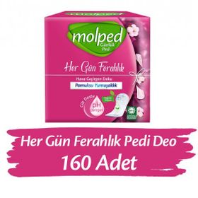 Molped Her Gün Ferah 160 Adet Günlük Pedi