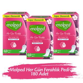 Molped Her Gün Ferah 180 Adet Günlük Pedi