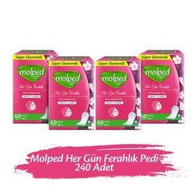 Molped Her Gün Ferah 240 Adet Günlük Ped