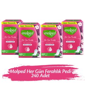 Molped Her Gün Ferah 240 Adet Günlük Ped