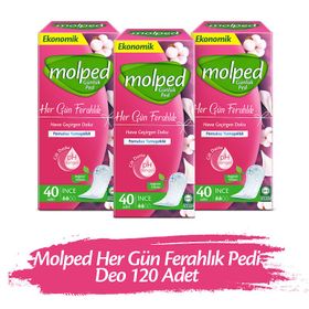 Molped Her Gün Ferahlık 120 Adet Günlük Ped