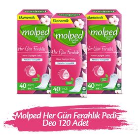 Molped Her Gün Ferahlık 120 Adet Günlük Ped
