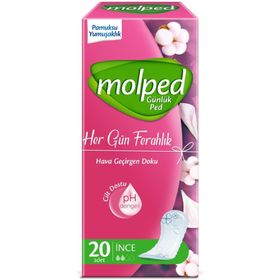 Molped Her Gün Ferahlık 20 Adet Günlük Ped