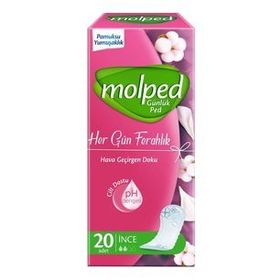 Molped Her Gün Ferahlık 20 Adet Günlük Ped