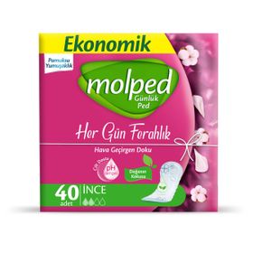 Molped Her Gün Ferahlık Doğanın Kokusu 40'lı Günlük Ped