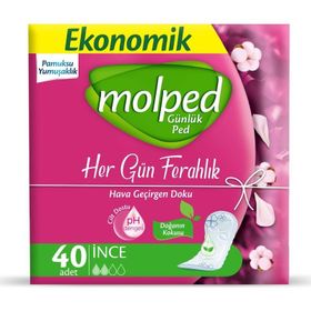 Molped Her Gün Ferahlık Doğanın Kokusu 40'lı Günlük Ped