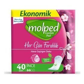 Molped Her Gün Ferahlık Doğanın Kokusu 40'lı Günlük Ped