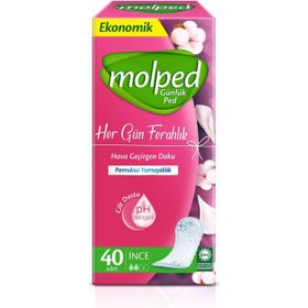 Molped Her Gün Ferahlık Parfümlü 40'lı Günlük Ped