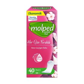 Molped Her Gün Ferahlık Parfümlü 40'lı Günlük Ped