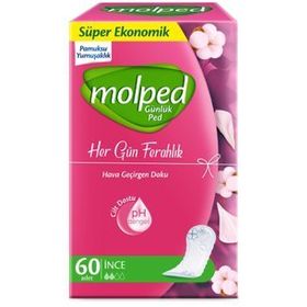 Molped Her Gün Ferahlık Süper Ekonomik 60'lı Günlük Ped