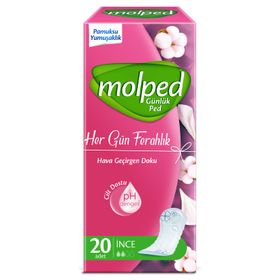 Molped Hergün Ferahlık 20 Adet Günlük Ped