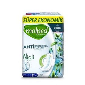 Molped Hijyen Max Süper Eco Gece 14 'lü Hijyenik Ped
