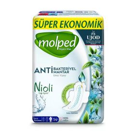 Molped Hijyen Max Süper Eco Gece 14 'lü Hijyenik Ped