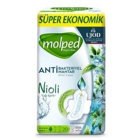 Molped Hijyen Max Süper Eco Normal 20'li Hijyenik Ped
