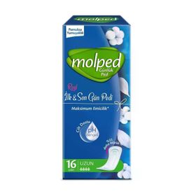 Molped İlk&Son Gün Uzun 3x16 Adet Günlük Ped
