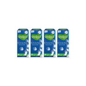 Molped İlk&Son Uzun 16x4 Adet Günlük Ped