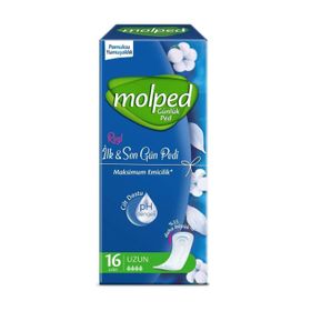 Molped İlk&Son Uzun 16x5 Adet Günlük Ped