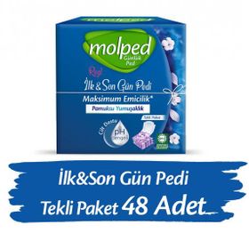 Molped İlk&Son Uzun 48 Adet Günlük Ped