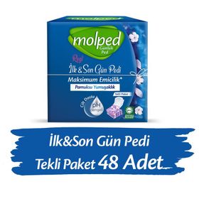 Molped İlk&Son Uzun 48 Adet Günlük Ped