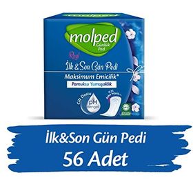 Molped İlk&Son Uzun 56 Adet Günlük Ped