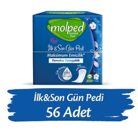 Molped İlk&Son Uzun 56 Adet Günlük Ped