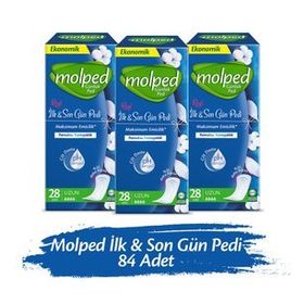 Molped İlk&Son Uzun 84 Adet Günlük Ped