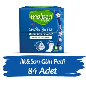 Molped İlk&Son Uzun 84 Adet Günlük Ped