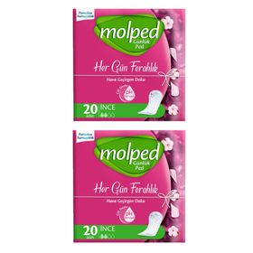 Molped İnce 40'lı Günlük Ped