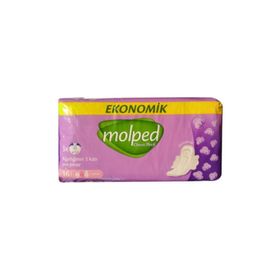 Molped Kanatlı Uzun Ekonomik 16'lı Ped
