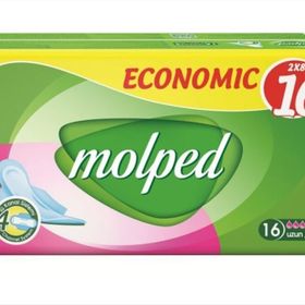 Molped Kanatlı Uzun Ekonomik 16'lı Ped