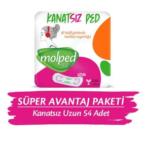 Molped Kanatsız Uzun 54 Adet Hijyenik Ped