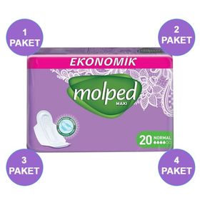 Molped Maxi Kanatlı 20'li Normal Ped