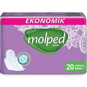 Molped Maxi Kanatlı 20'li Normal Ped