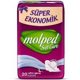 Molped Nefes Alan Parfümsüz 20'li Günlük Ped