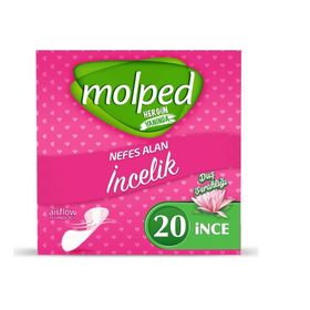 Molped Nefes Alan Parfümsüz 20'li Günlük Ped