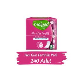 Molped Parfümsüz 240 Adet İnce Günlük Ped
