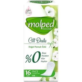 Molped Pure Soft 16 Adet İnce Günlük Ped
