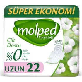 Molped Pure Soft 22'li Ultra Uzun Ped