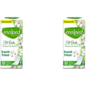 Molped Pure Soft 2x32 Adet İnce Günlük Ped