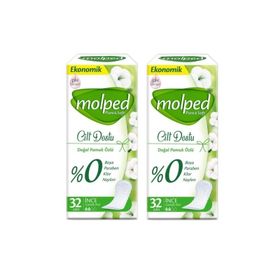Molped Pure Soft 2x32 Adet İnce Günlük Ped