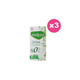 Molped Pure &Soft 3x30'lu Günlük Ped