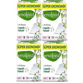 Molped Pure Soft 4x18 Adet Uzun Ped