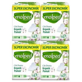 Molped Pure Soft 4x24 Adet Normal Süper Ekonomik Ped