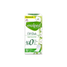 Molped Pure Soft 4x32 128 Adet Günlük Ped
