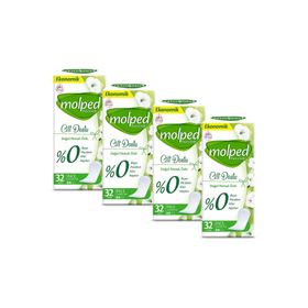 Molped Pure Soft 4x32 128 Adet Günlük Ped