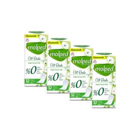 Molped Pure Soft 4x32 128 Adet Günlük Ped