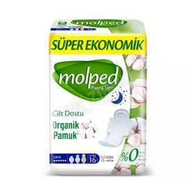 Molped Pure Soft Gece 4x16 Adet Ped