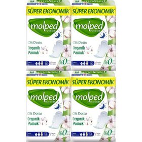 Molped Pure Soft Gece 4x16 Adet Ped
