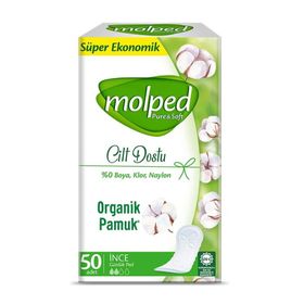 Molped Pure Soft İncelik 50'li Günlük Ped