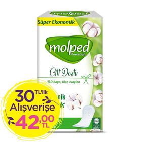 Molped Pure Soft İncelik 50'li Günlük Ped